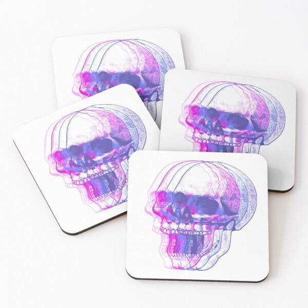 Item preview, laughing skull fading pink to purple designed and sold by Juliarh17.
