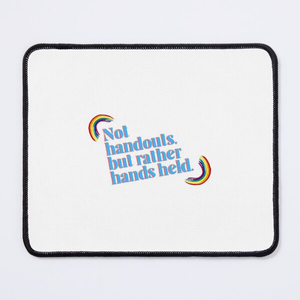 Item preview, "Not handouts, but rather hands held." designed and sold by storeAN.