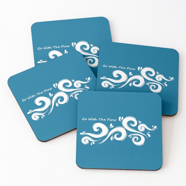 Item preview, Sea Waves (Go With The Flow) designed and sold by Cosmodoody.