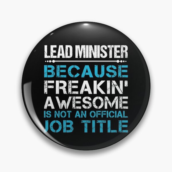 Artikelvorschau, Lead Minister T-Shirt - Freaking Awesome Job Gift Item Tee entworfen und verkauft von oetate4774.