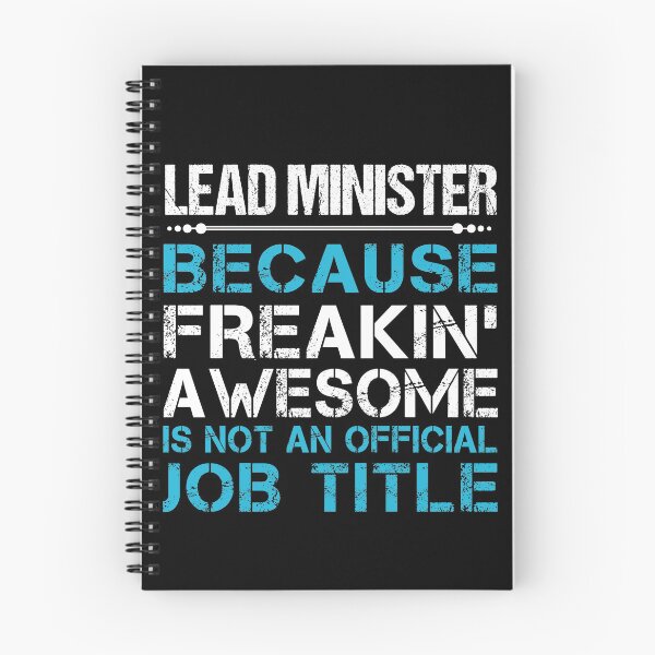 Item preview, Lead Minister T Shirt - Freaking Awesome Job Gift Item Tee designed and sold by oetate4774.