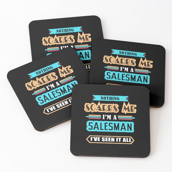 Item preview, Salesman Nothing Scares Me designed and sold by GoldStarling.