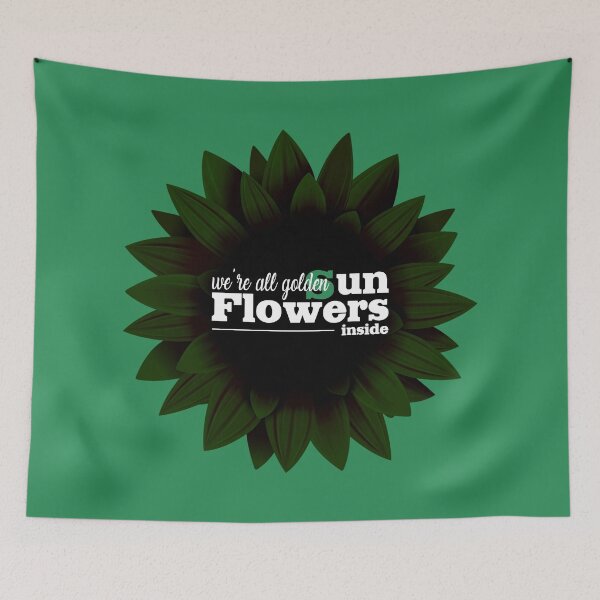 Item preview, sunflowers quote  designed and sold by Life Stuff.