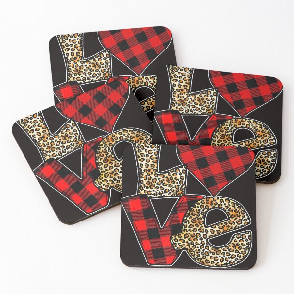 Item preview, Buffalo Plaid Hearts Valentine's Day For School Bus Driver designed and sold by JasonButki.