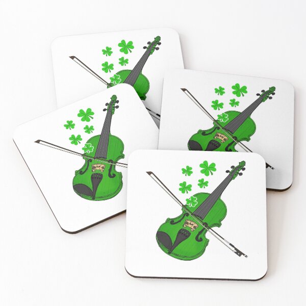Item preview, St. Patricks Day Fiddle Violin Player Violinist designed and sold by doodlerob.