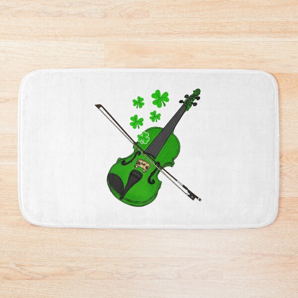 Item preview, St. Patricks Day Fiddle Violin Player Violinist designed and sold by doodlerob.