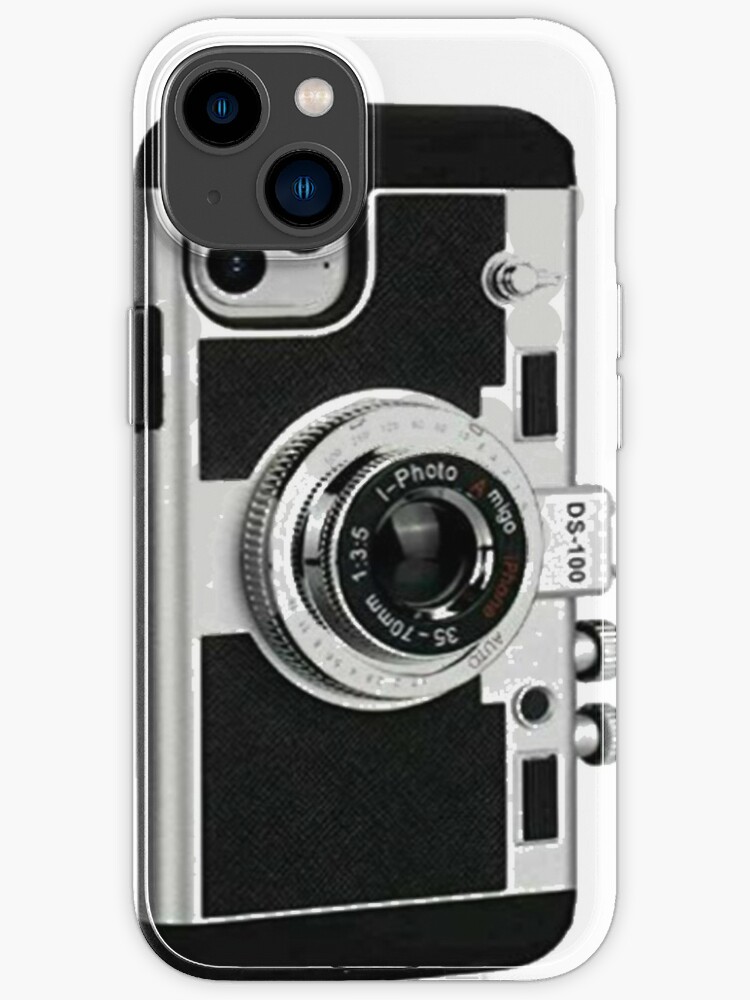 phone case with words around camera