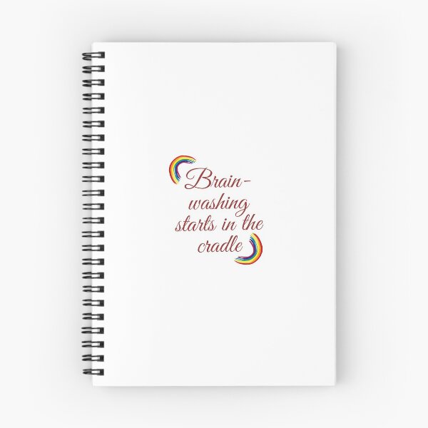 Item preview, “Brain-washing starts in the cradle.” designed and sold by storeAN.
