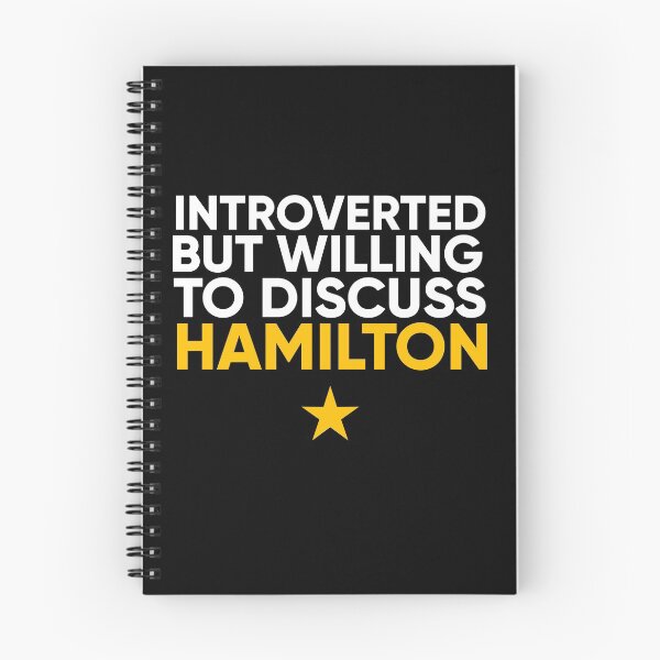 Item preview, INTROVERTED but willin to discuss HAMILTON designed and sold by frikybomb.