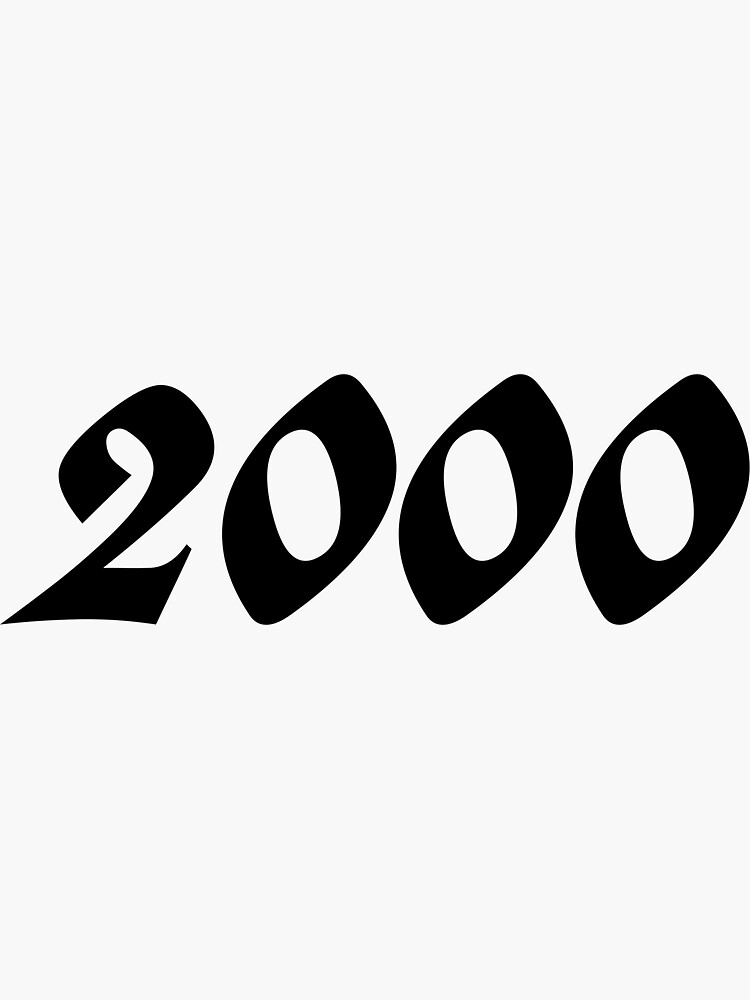 2000 | Sticker