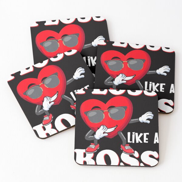 Item preview, Heart Floss Like A Boss Valentine's Day Boys Flossing designed and sold by JasonButki.