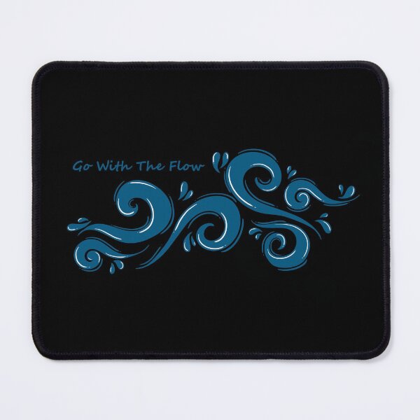 Item preview, Sea Waves (Go With The Flow) designed and sold by Cosmodoody.