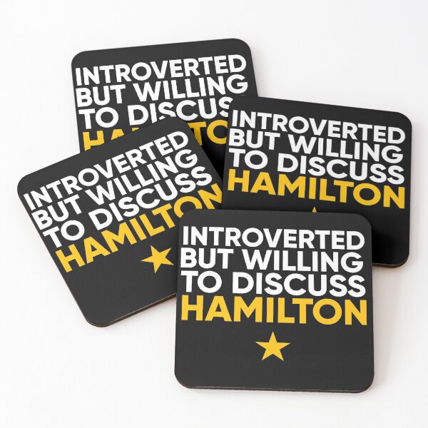 Item preview, INTROVERTED but willin to discuss HAMILTON designed and sold by frikybomb.