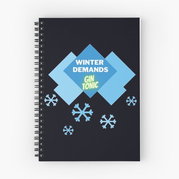 Item preview, Winter Demands Gin Tonic designed and sold by Doodlehub.
