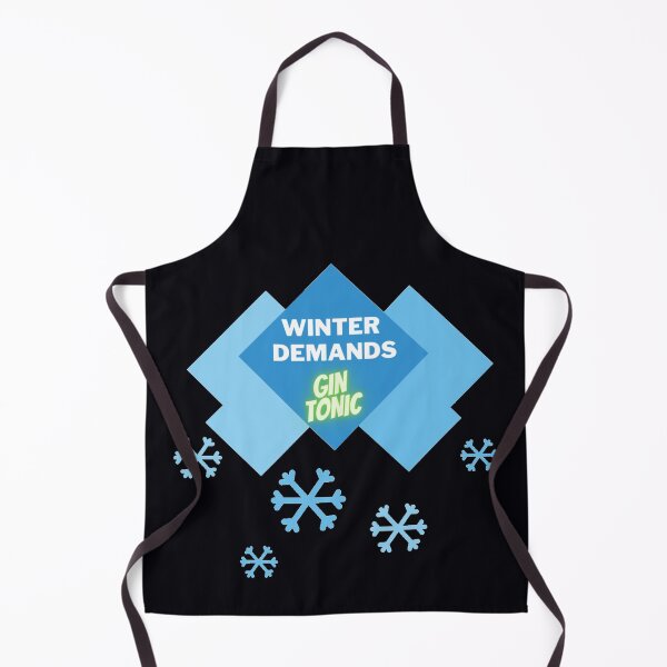 Item preview, Winter Demands Gin Tonic designed and sold by Doodlehub.