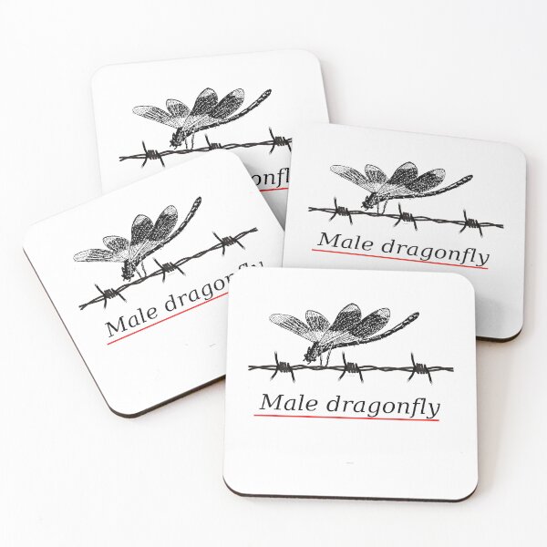 Item preview, Male dragonfly designed and sold by Teetawatshop.
