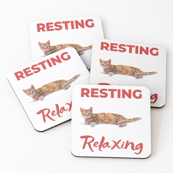 Item preview, Resting and Relaxing cat designed and sold by AmonRa16.