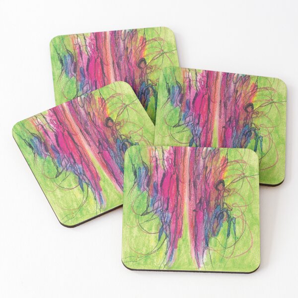 Item preview, Green and pink storm designed and sold by kreativnastudio.