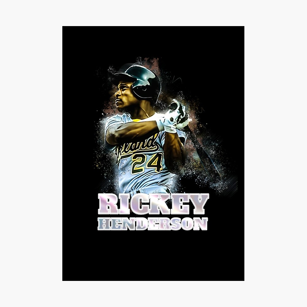 Rickey Henderson Stolen Base Poster for Sale by RatTrapTees