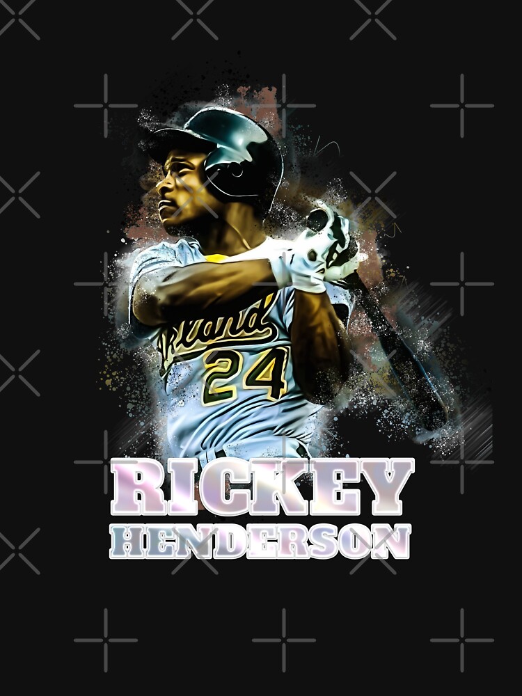 Rickey Henderson T-Shirt Essential T-Shirt for Sale by FinnProsacco