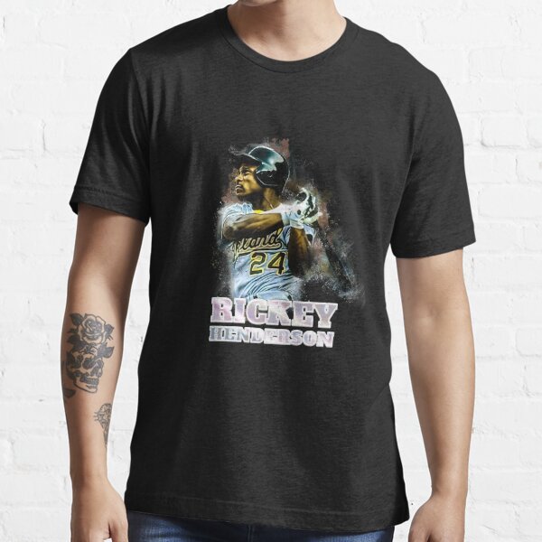 Rickey Henderson T-Shirt Essential T-Shirt for Sale by FinnProsacco