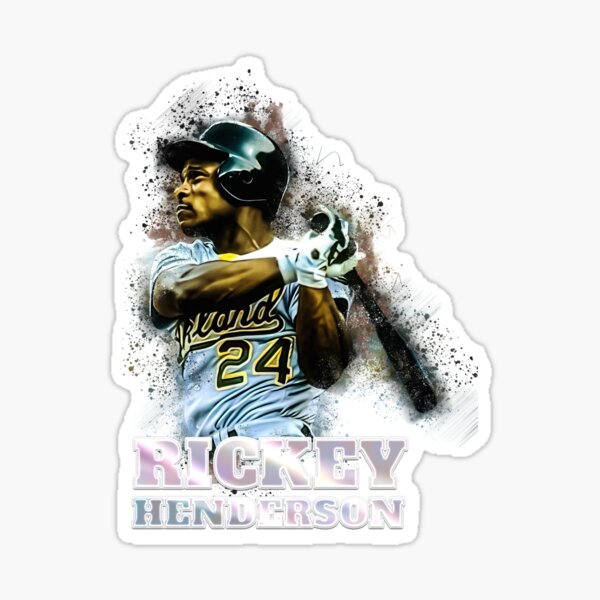 Rickey Henderson #35 Jersey Number Sticker for Sale by StickBall