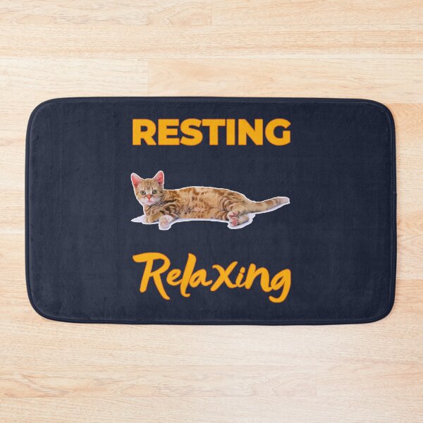 Item preview, Resting and Relaxing cat orange designed and sold by AmonRa16.