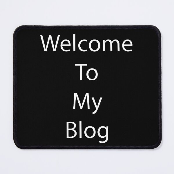 Item preview, Welcome To My Blog Design designed and sold by Life-chang.