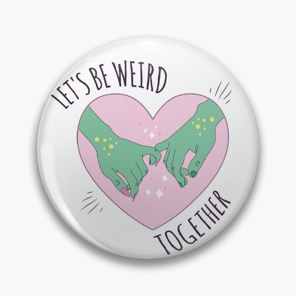 Item preview, Lets Be Weird Together Zombie Pinky Promises designed and sold by AnnastasiiaD.