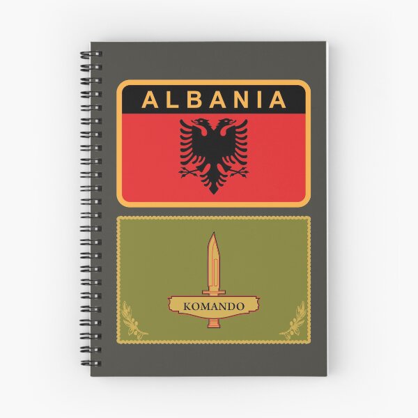 Item preview, Albanian Land Force - Forca Tokësore të Republikës së Shqipërisë - Commando Battalion designed and sold by wordwidesymbols.