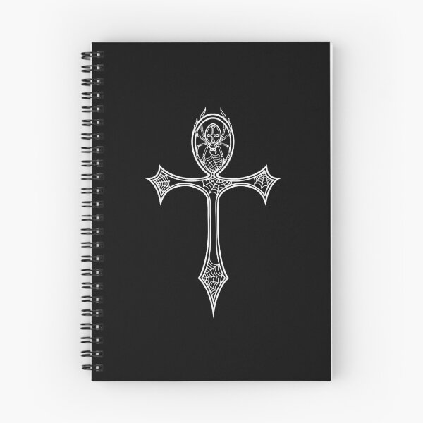Item preview, Cross Spider in Egyptian and Gothic Symbol Ankh Goth designed and sold by FalkDania.