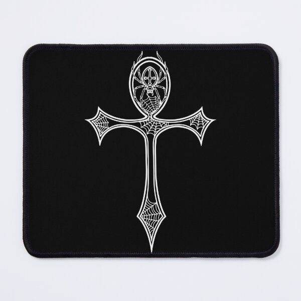 Item preview, Cross Spider in Egyptian and Gothic Symbol Ankh Goth designed and sold by FalkDania.