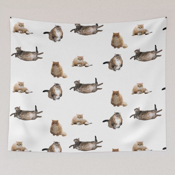 Item preview, Funny Chubby Fat Cats  designed and sold by silviaol.