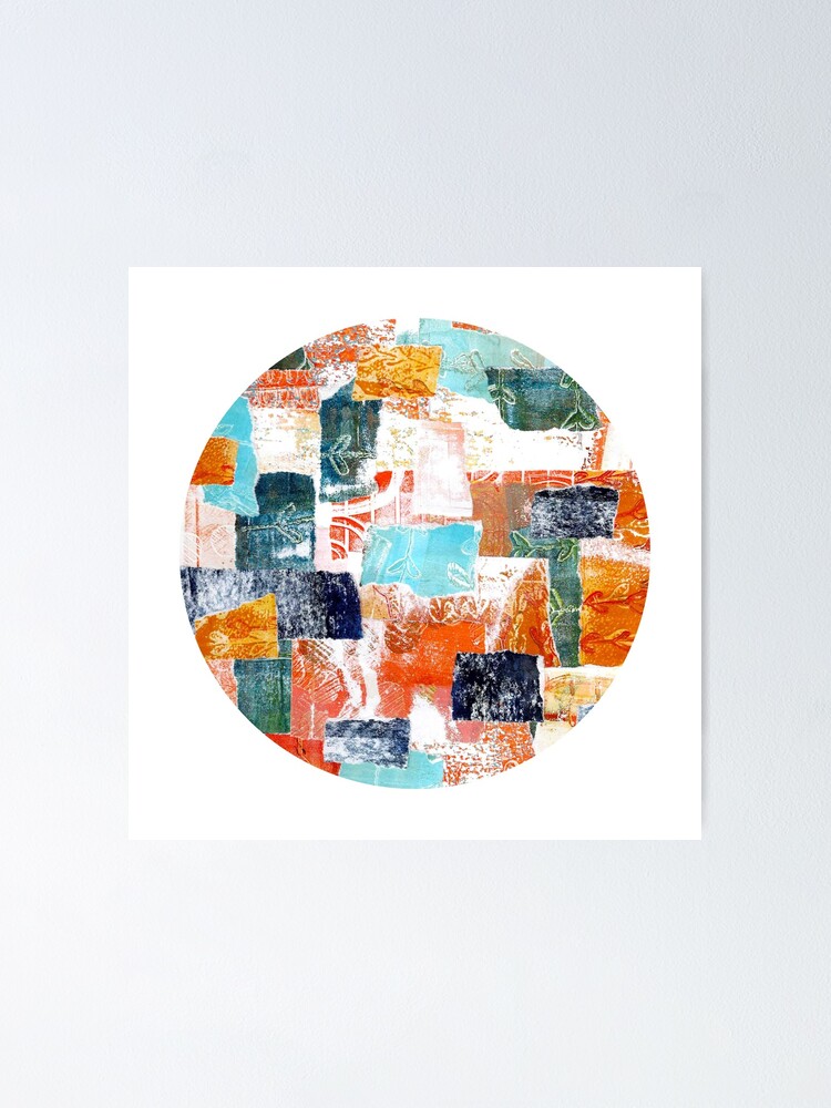 Thumbnail 1 of 3, Poster, Abstract circle nr11 designed and sold by KateCrafts.