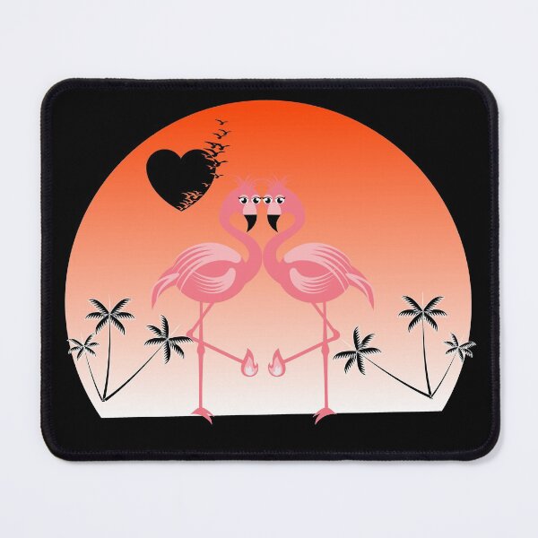 Item preview, Flamingo and Sunset, Beautiful designed and sold by YARA TS.