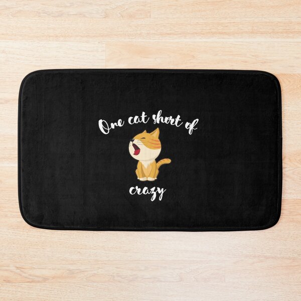 Aperçu de l'œuvre UN CHAT COURT DE FOU créée et vendue par PotluckPrints.