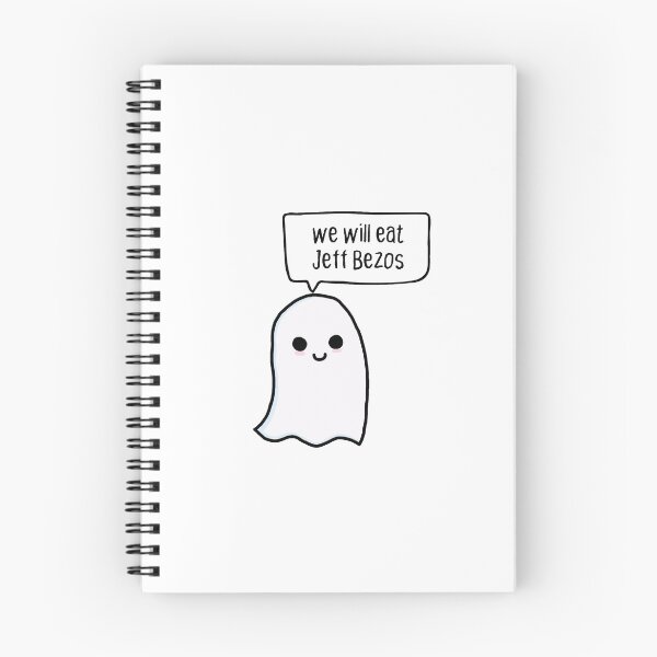 Item preview, anarchist ghost. we will eat Jeff Bezos first. designed and sold by cute anarchist animals.