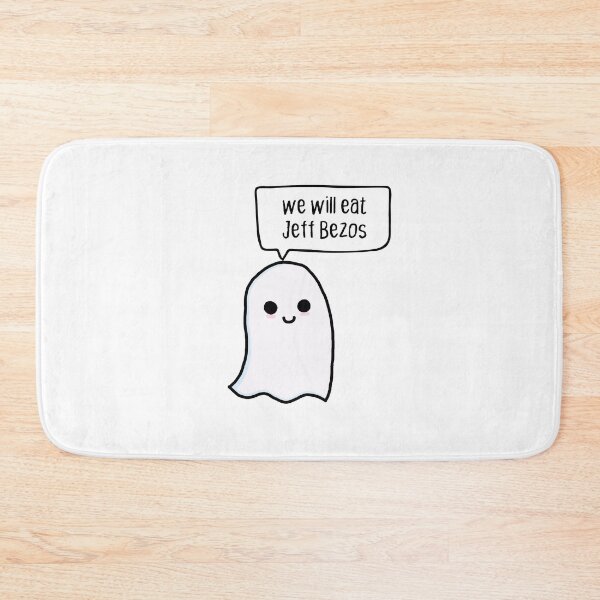 Item preview, anarchist ghost. we will eat Jeff Bezos first. designed and sold by cute anarchist animals.