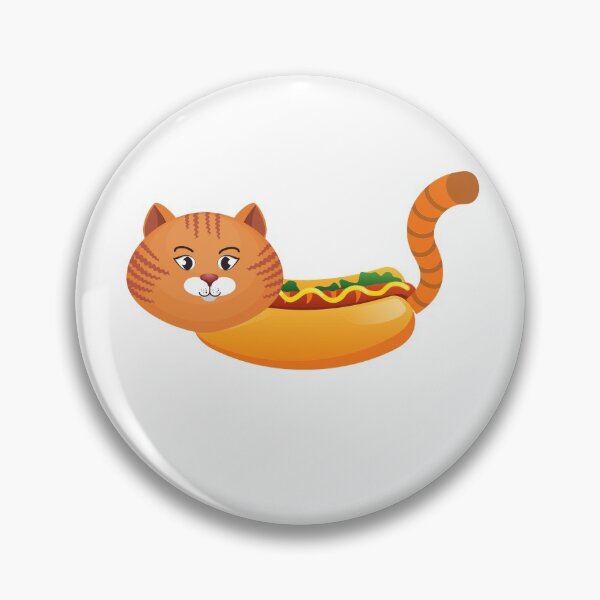 Item preview, Cute Funny Hot Dog Cat designed and sold by silviaol.