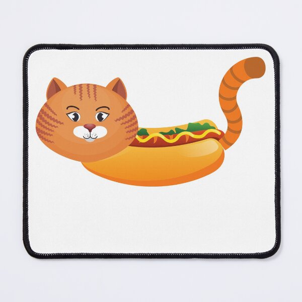Item preview, Cute Funny Hot Dog Cat designed and sold by silviaol.