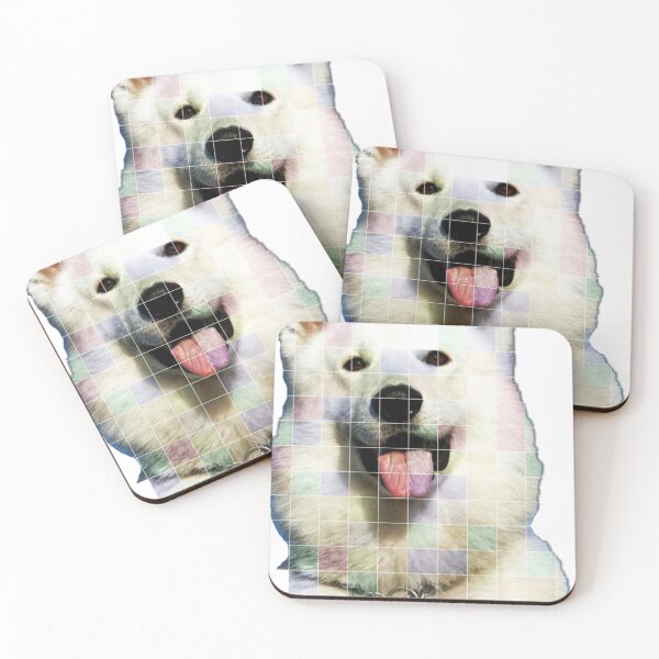 Item preview, Cute white dog design designed and sold by sreckov-desig.