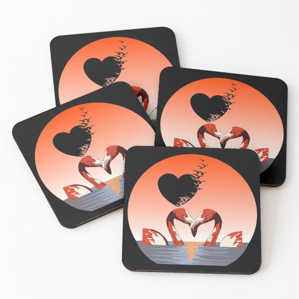 Item preview, Flamingo and Sunset. Beautiful designed and sold by YARA TS.