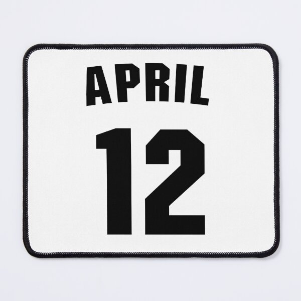 Item preview, Date of birth  12 April  birthday gift sport design designed and sold by Panya-Design.