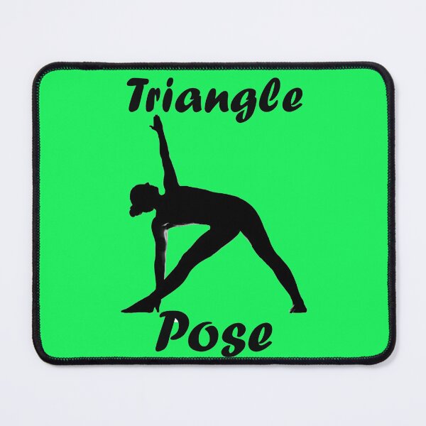 Item preview, Yoga Pose Triangle designed and sold by SadSacDesigns.