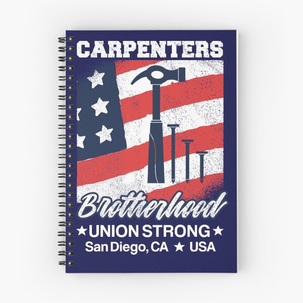 Item preview, Carpenters Brotherhood Union Strong, San Diego, California designed and sold by Holiday-Art.