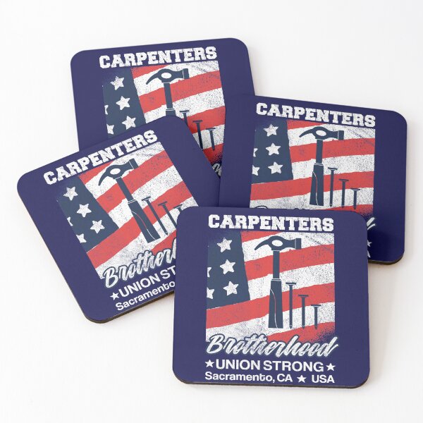 Item preview, Carpenters Brotherhood Union Strong, Sacramento, California designed and sold by Holiday-Art.