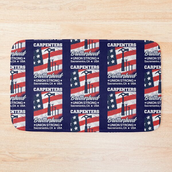Item preview, Carpenters Brotherhood Union Strong, Sacramento, California designed and sold by Holiday-Art.