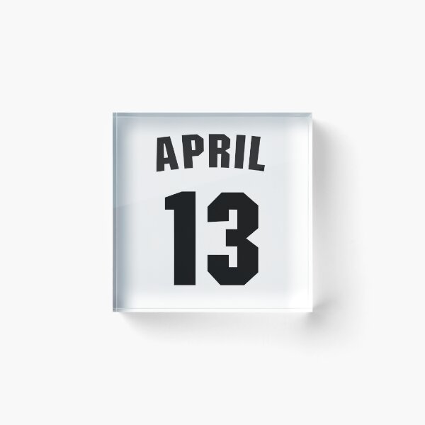 Item preview, Date of birth  13 April  birthday gift sport design designed and sold by Panya-Design.