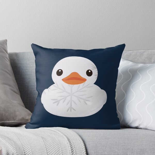Item preview, Christmas Bauble Rubber Duck - White Snowflake designed and sold by GlitterState.