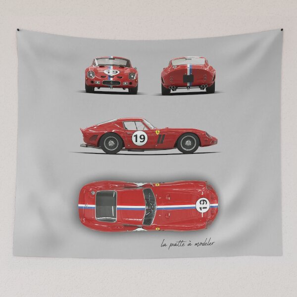 Item preview, coche deportivo italiano designed and sold by LaPatteAModeler.